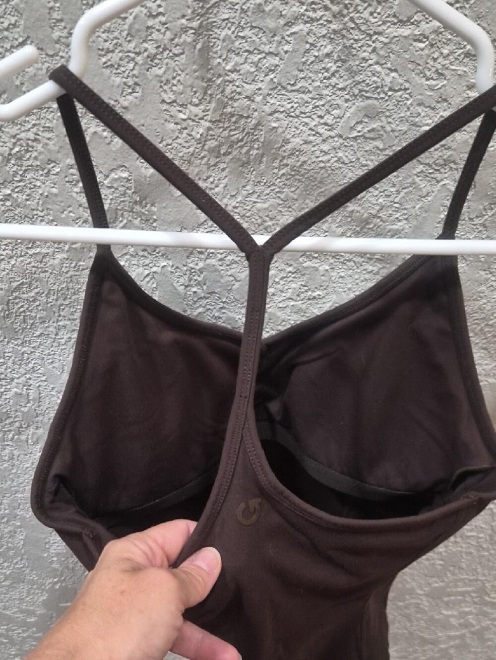 Garage Deep-Brown Racerback Camisole - Picture 3 of 5